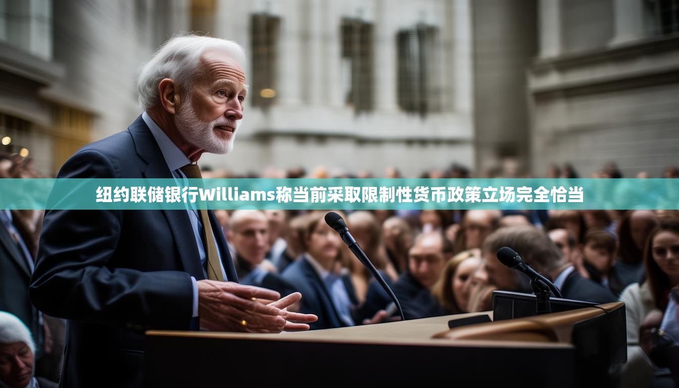 纽约联储银行Williams称当前采取限制性货币政策立场完全恰当